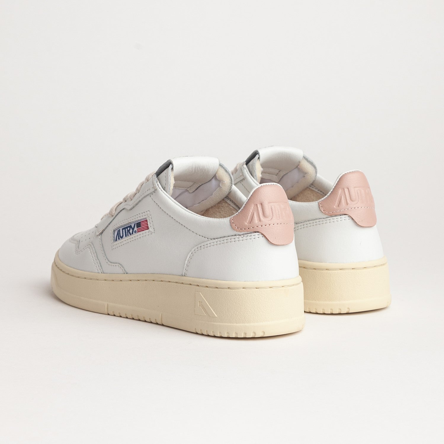 AUTRY Women Medalist LL16 - Leder weiß/pink