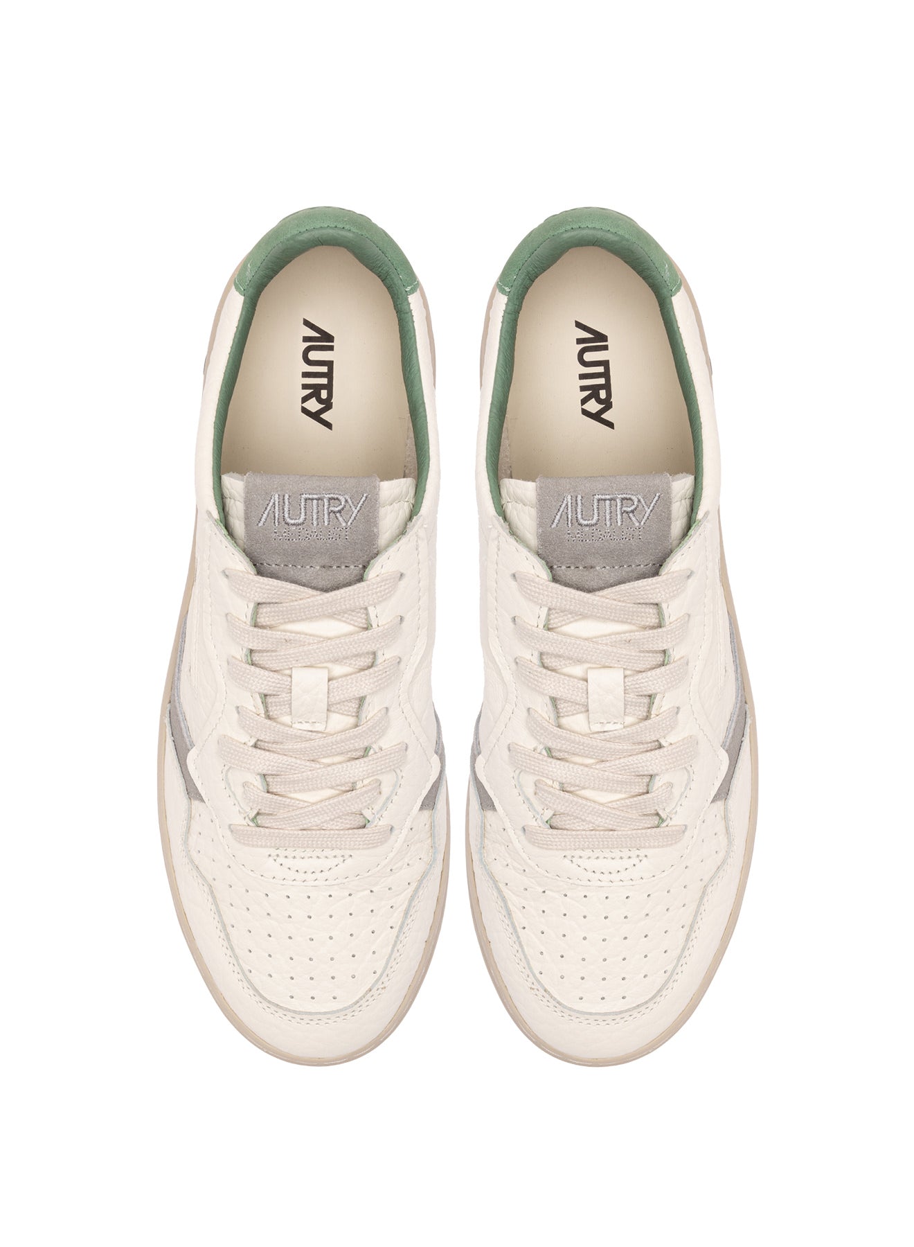 AUTRY Man Medalist NE16-NBK/ELE/Suede loden/vapor