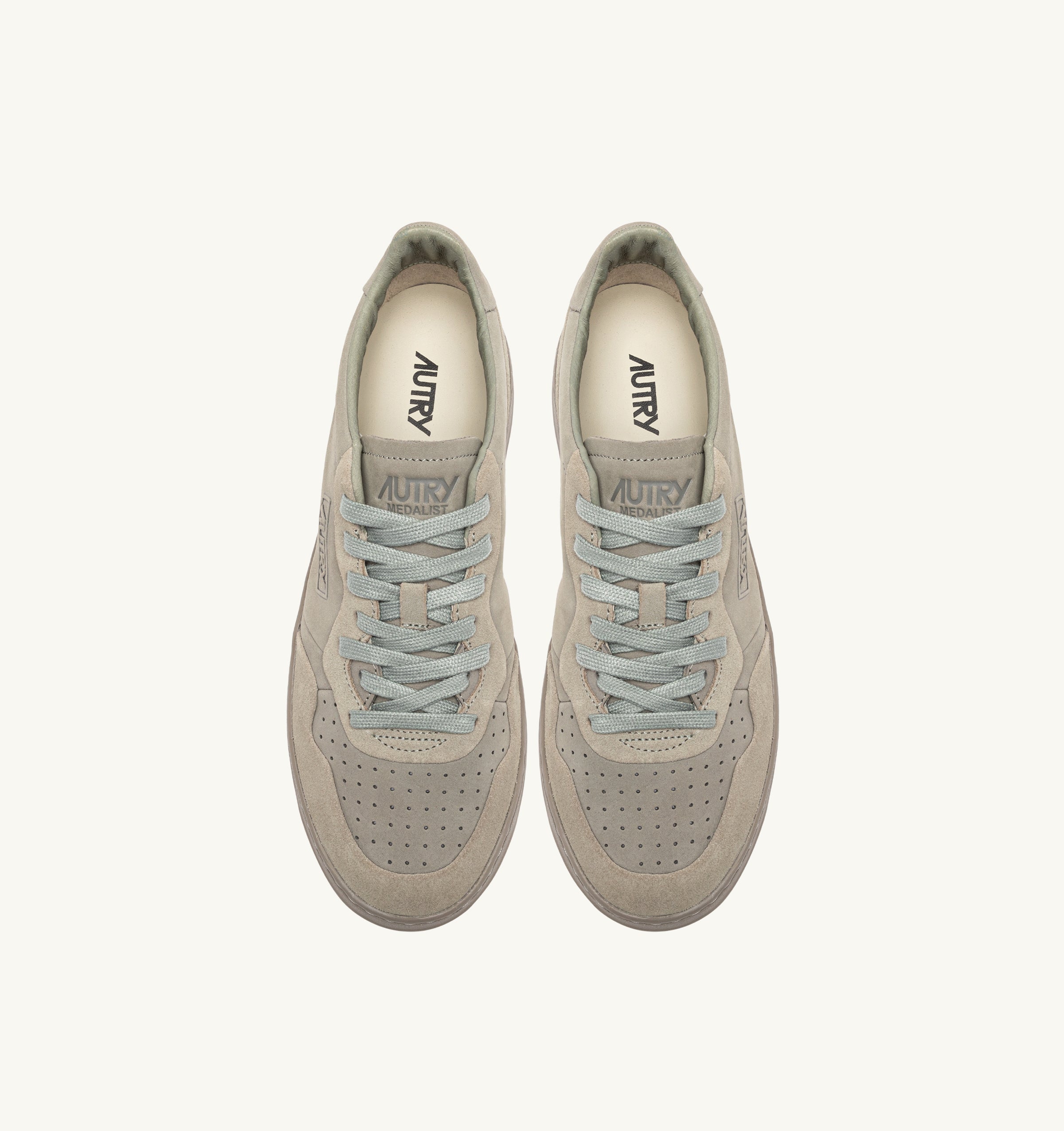 AUTRY Man Medalist NU05 -Nubuck/Suede  lonfog/lonfog