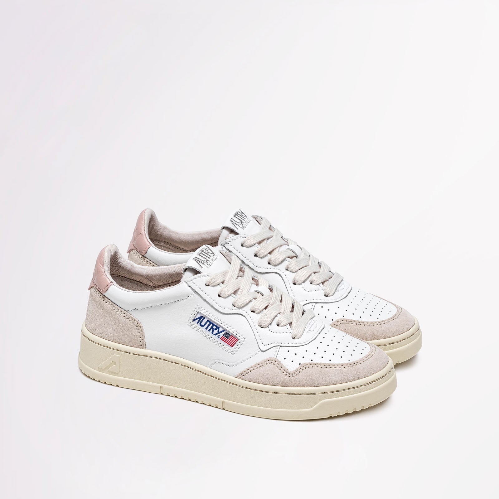 AUTRY Women Medalist LS37 - Leder weiß/powder