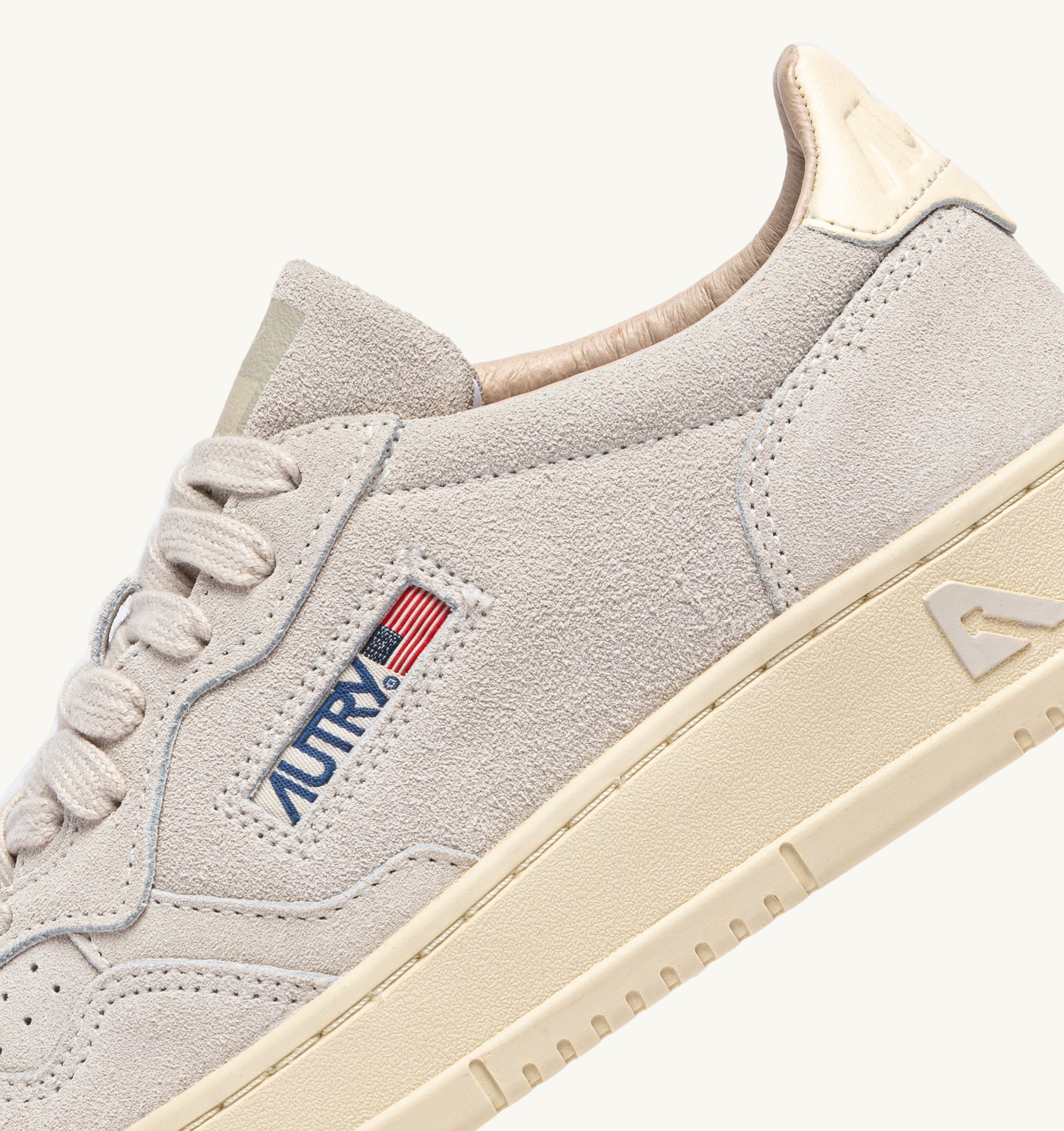 AUTRY Women Medalist UH01 - Suede marble/weiß