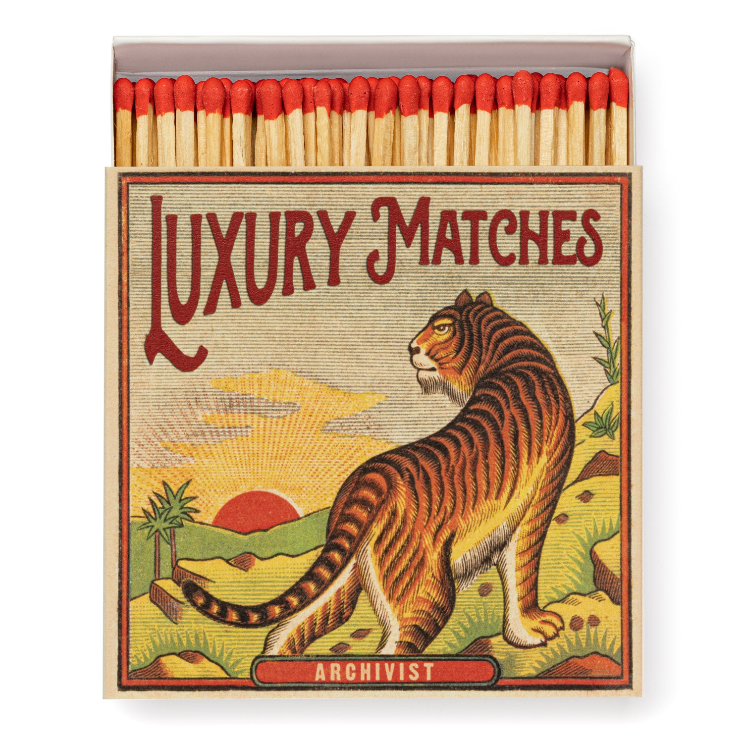 Safety Matches - Sunrise Tiger