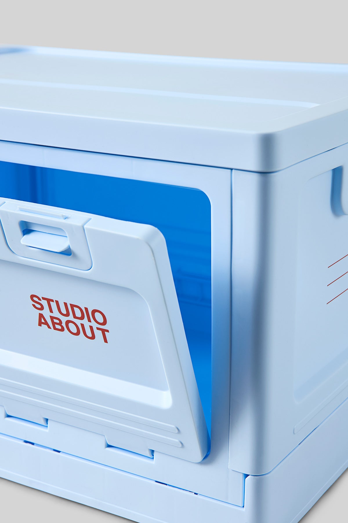 stapelbare Aufbewahrungsbox "Medium Light Blue"