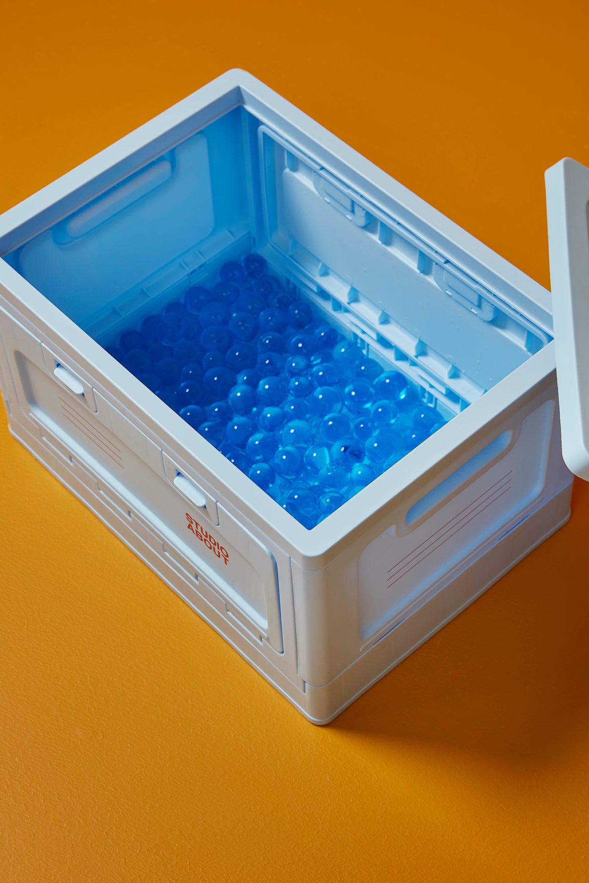 stapelbare Aufbewahrungsbox "Medium Light Blue"