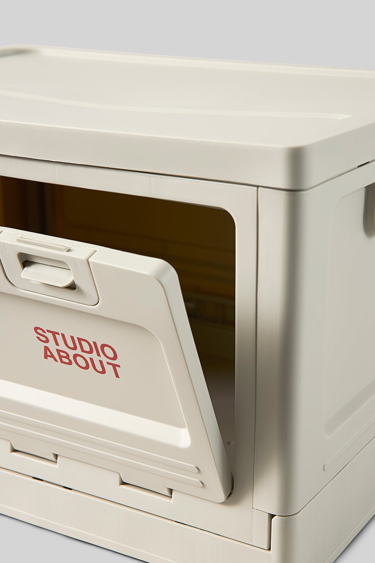 stapelbare Aufbewahrungsbox "Large Light Grey"