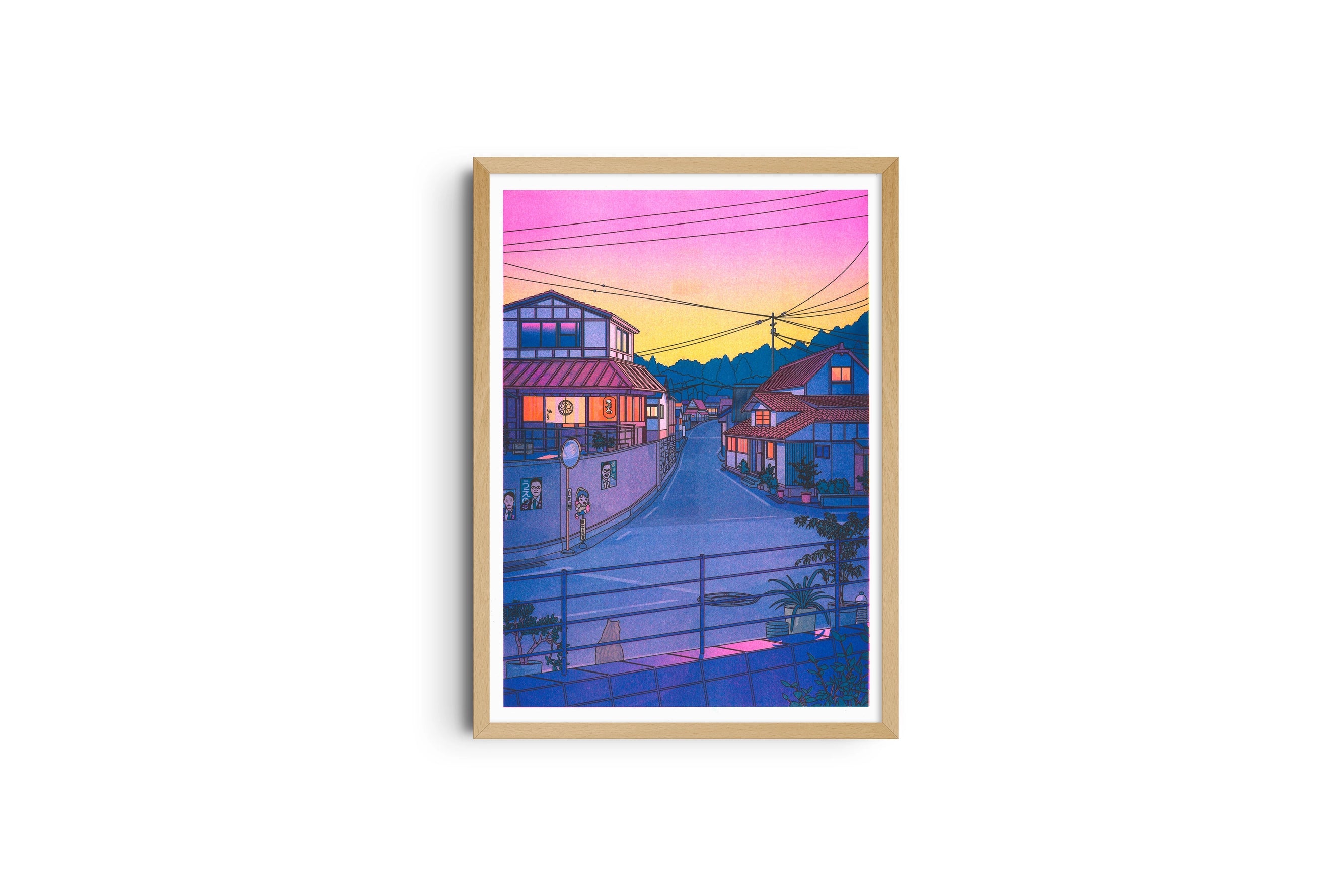 Liam Cobb Poster „Nowhere in Japan"