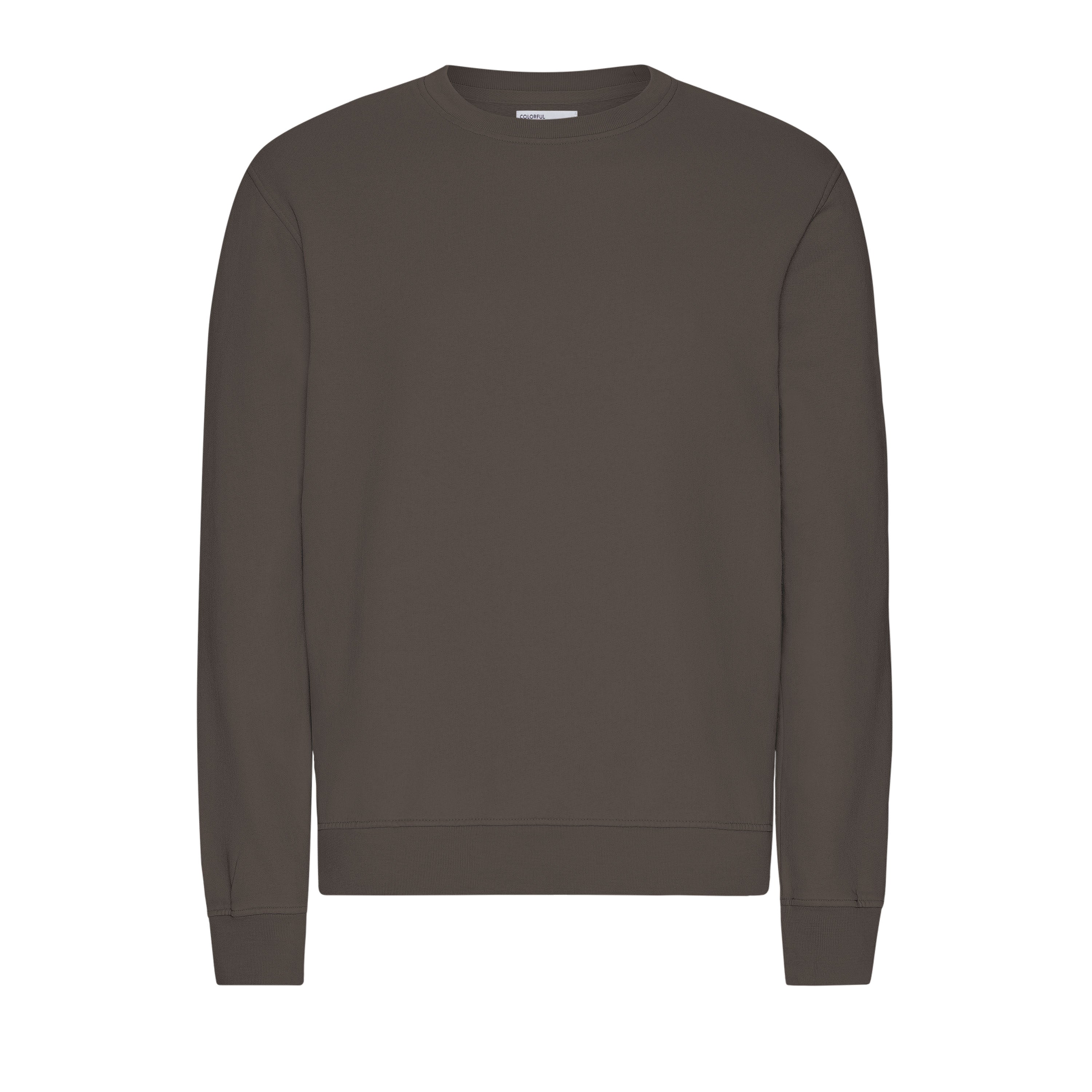 Classic Organic Crew Coffee Brown