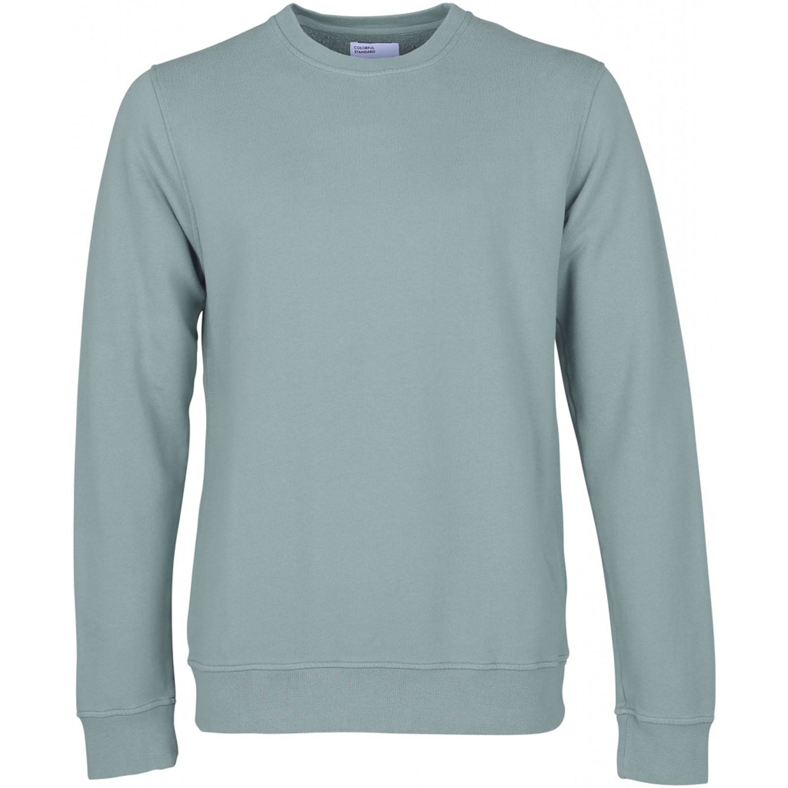 Classic Organic Crew Steel Blue