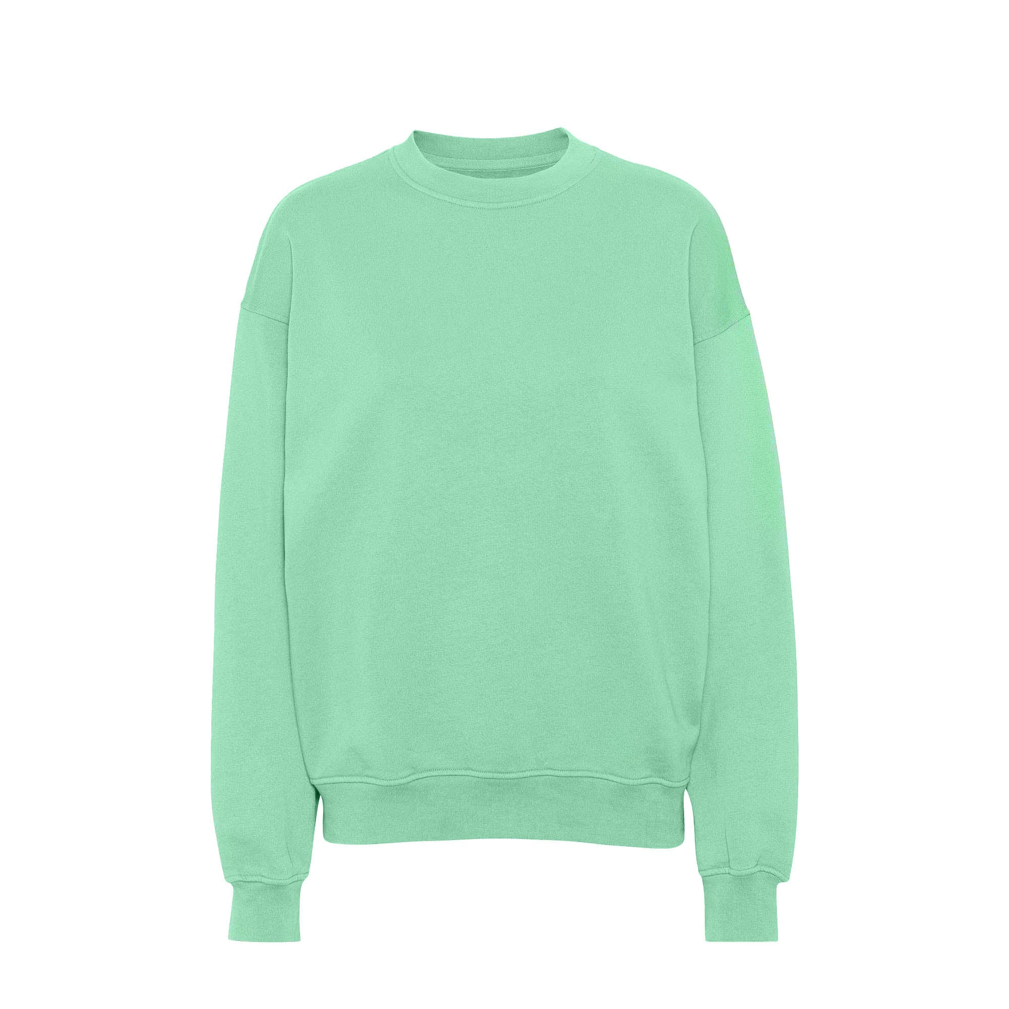 Organic Oversized Crew - Seafoam Green