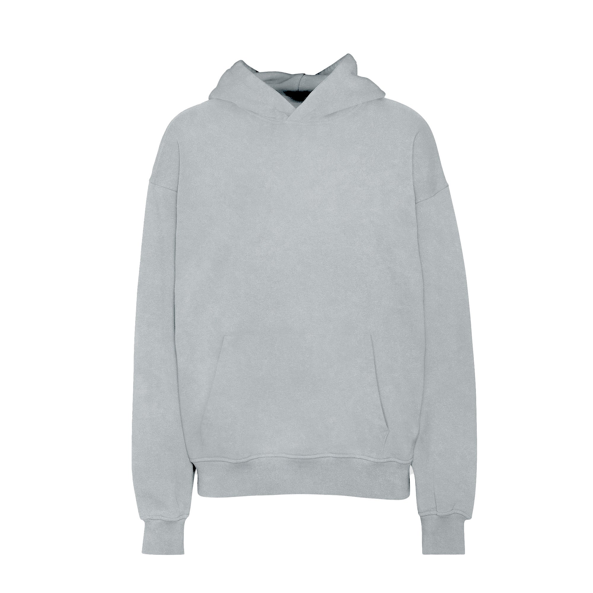 Organic Oversized Hood Faded Grey