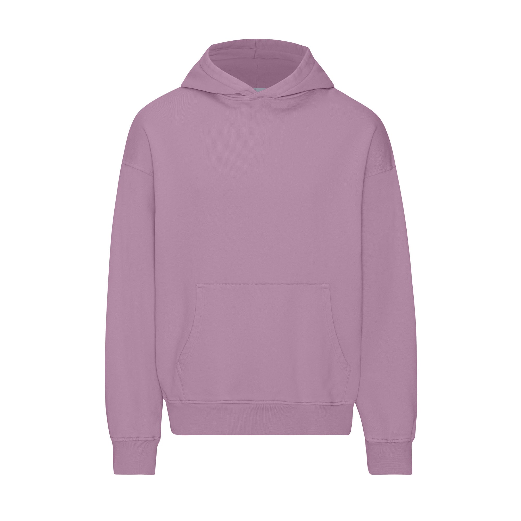 Organic Oversized Hood Pearly Purple