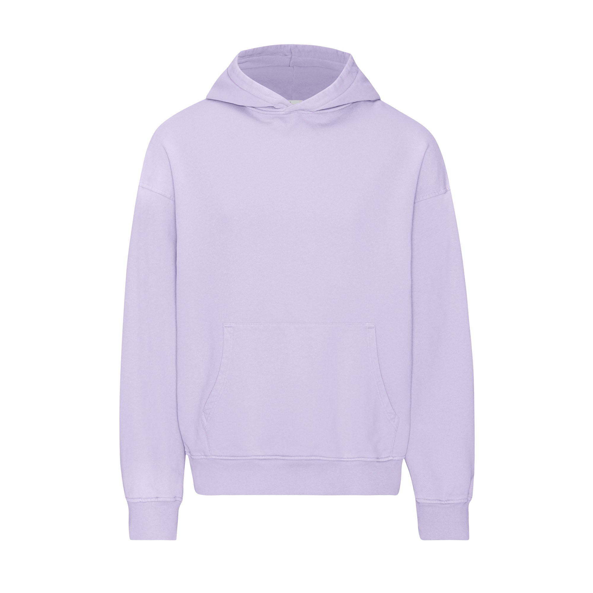Organic Oversized Hood Soft Lavender