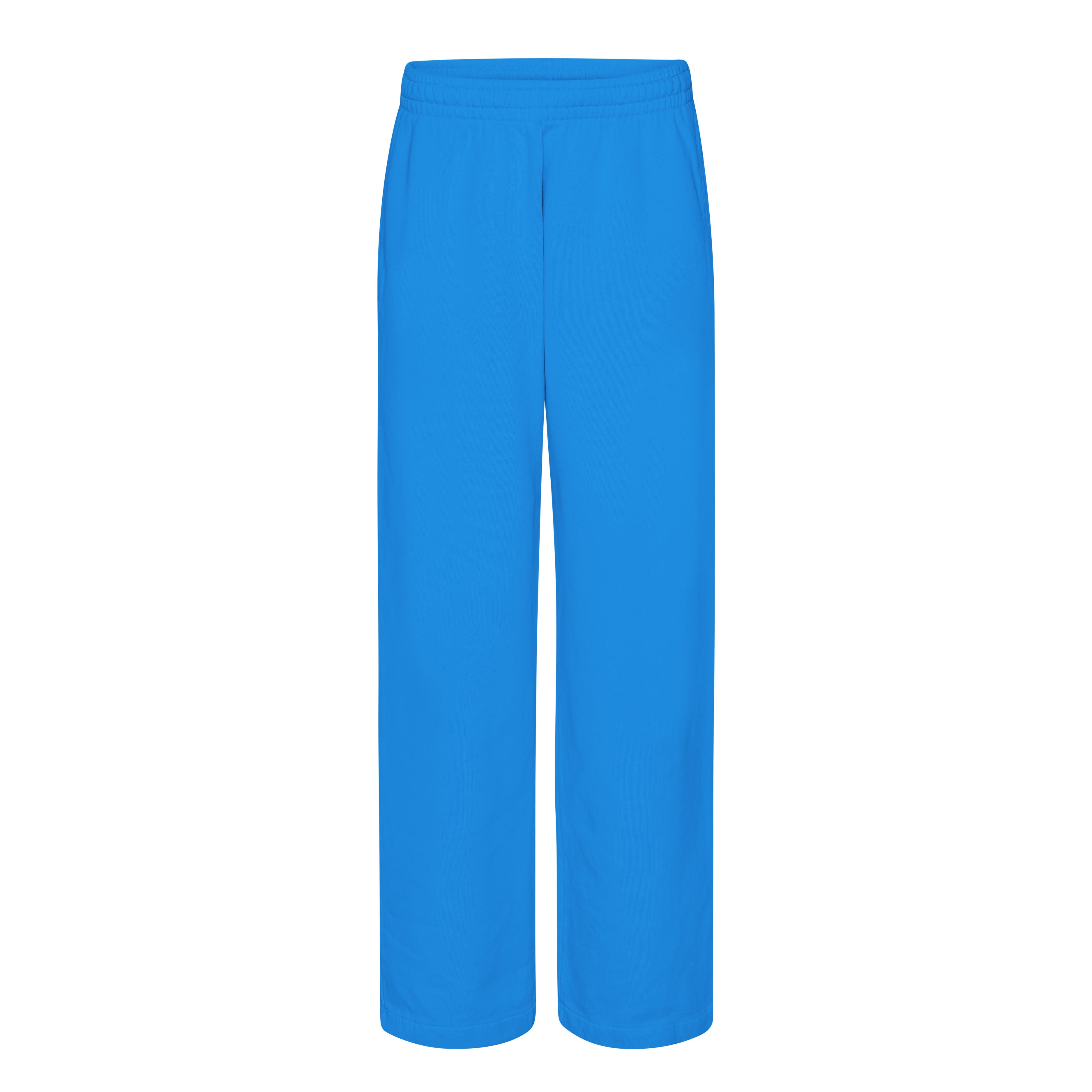 Organic Straight Leg Sweatpants Pacific Blue