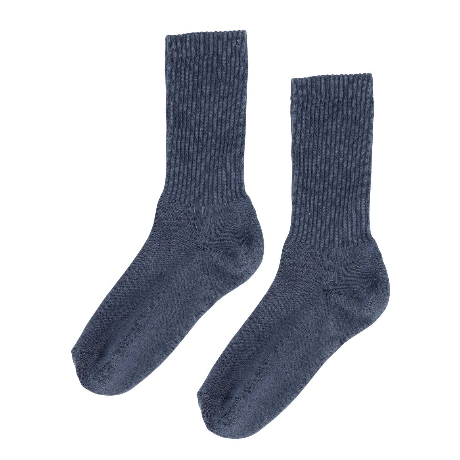 Active Organic Sock - petrol blue