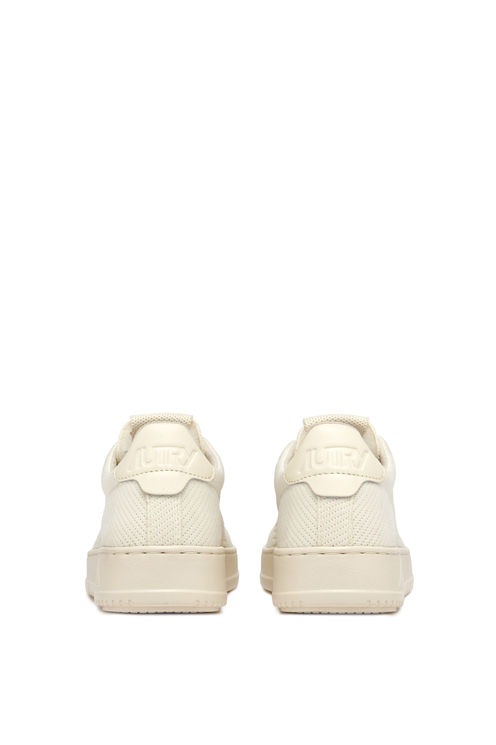 AUTRY Women Easeknit KN10 - knit/leder winter white