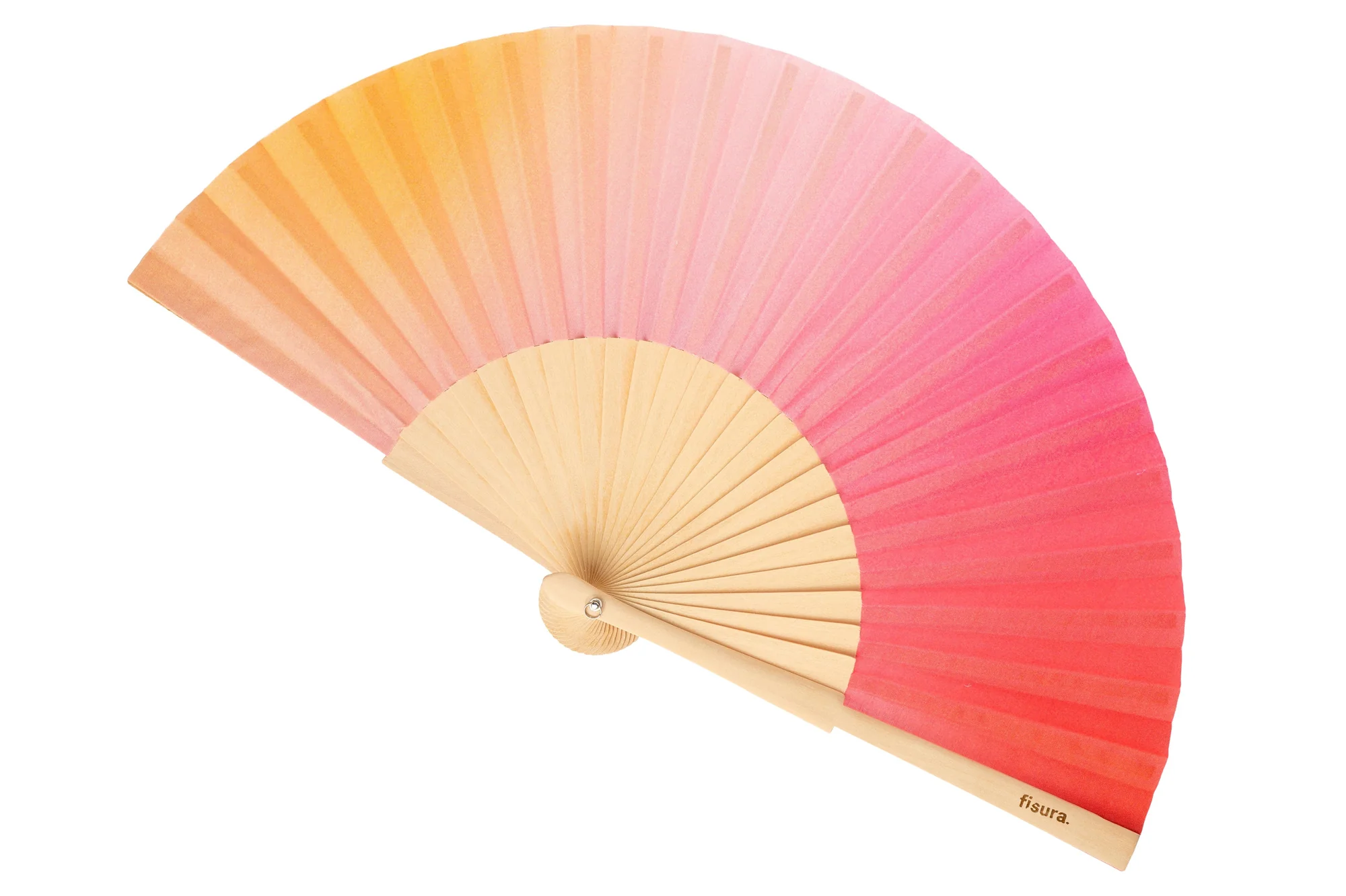 Hand fan SUNSET
