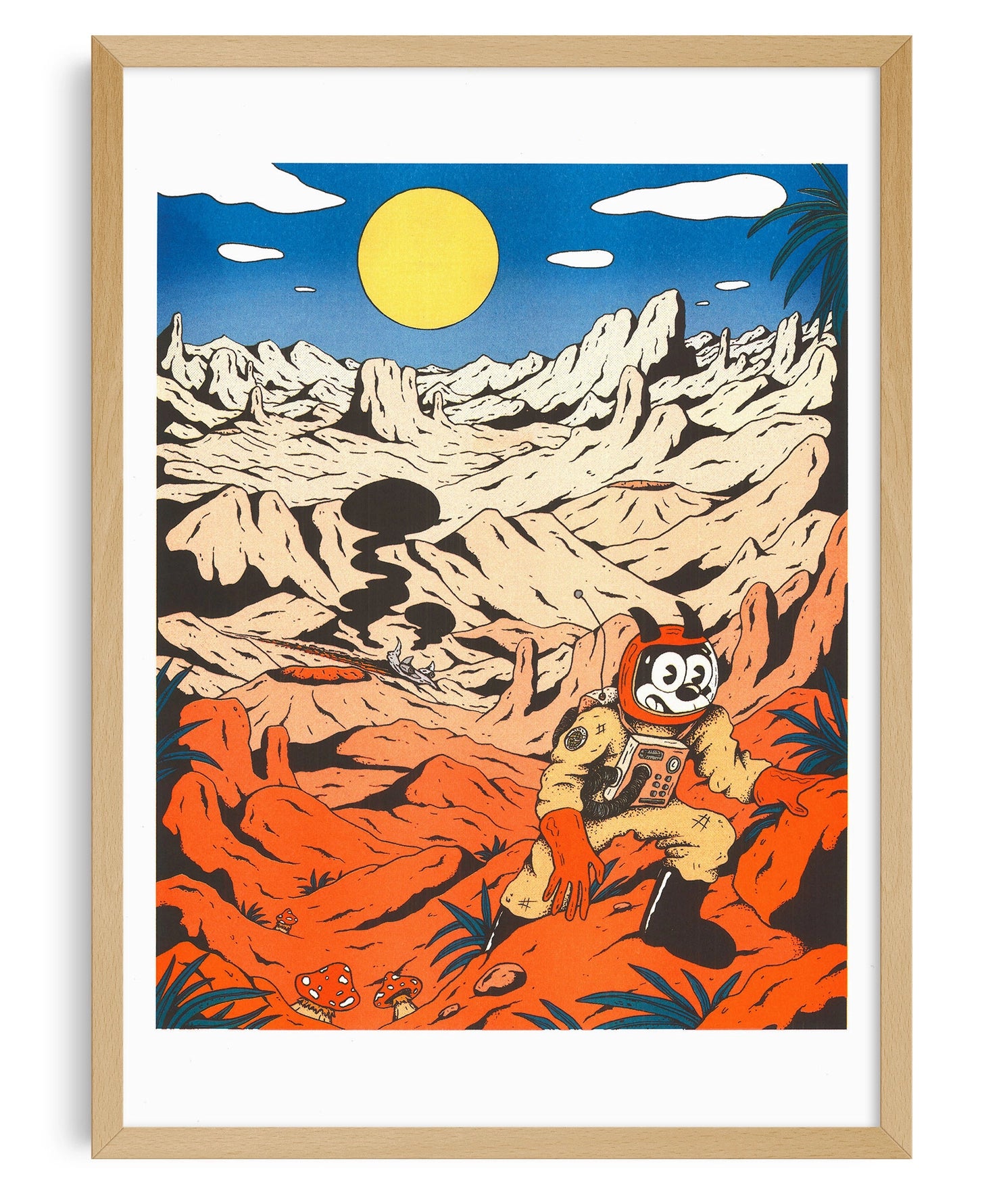 Floor van het Nederend Poster „Kiblind Cover"