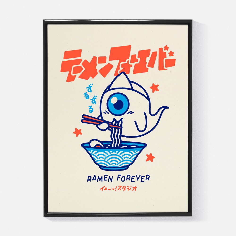 Ramen Forever Color 30x40cm