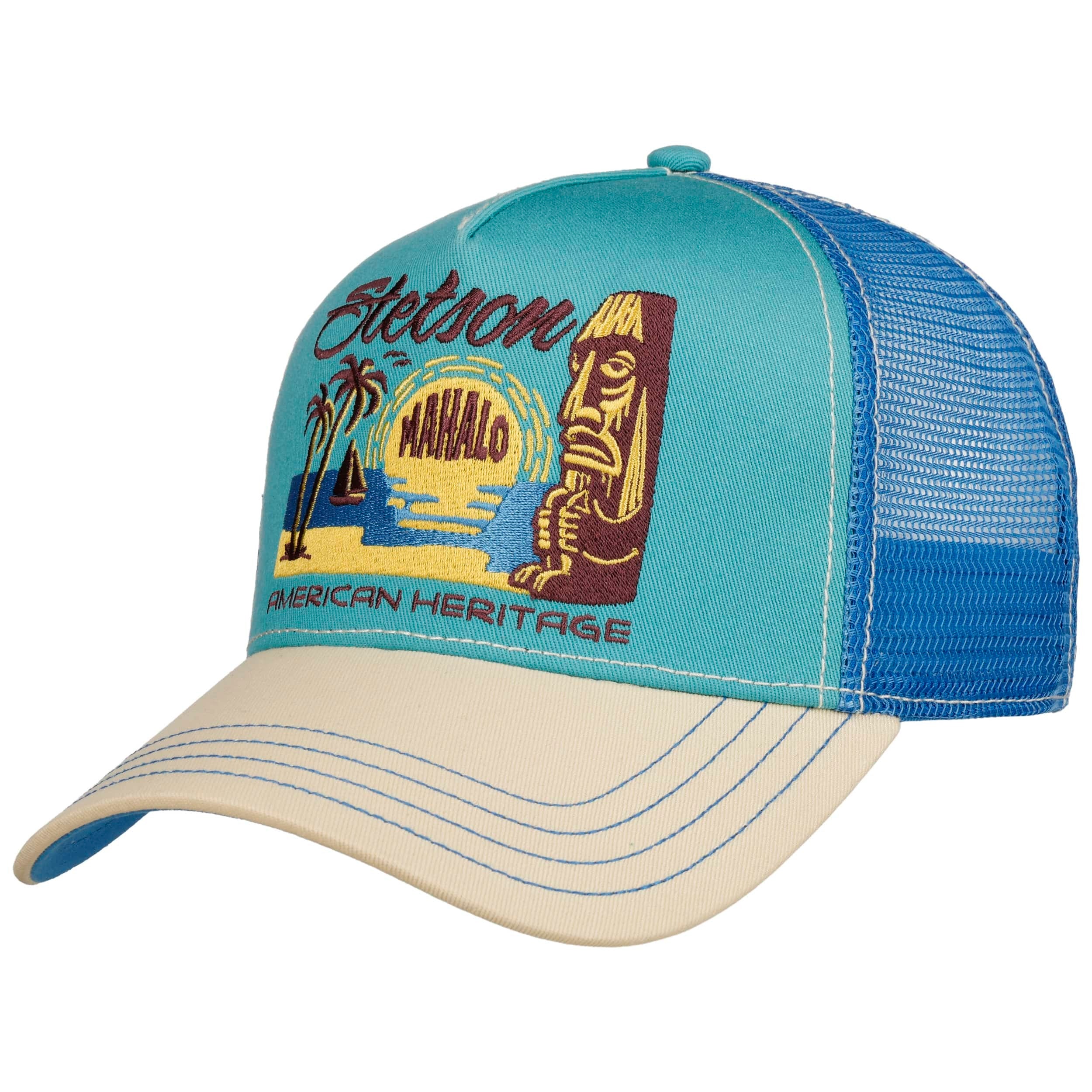 Trucker Cap Mahalo offwhite/ocean