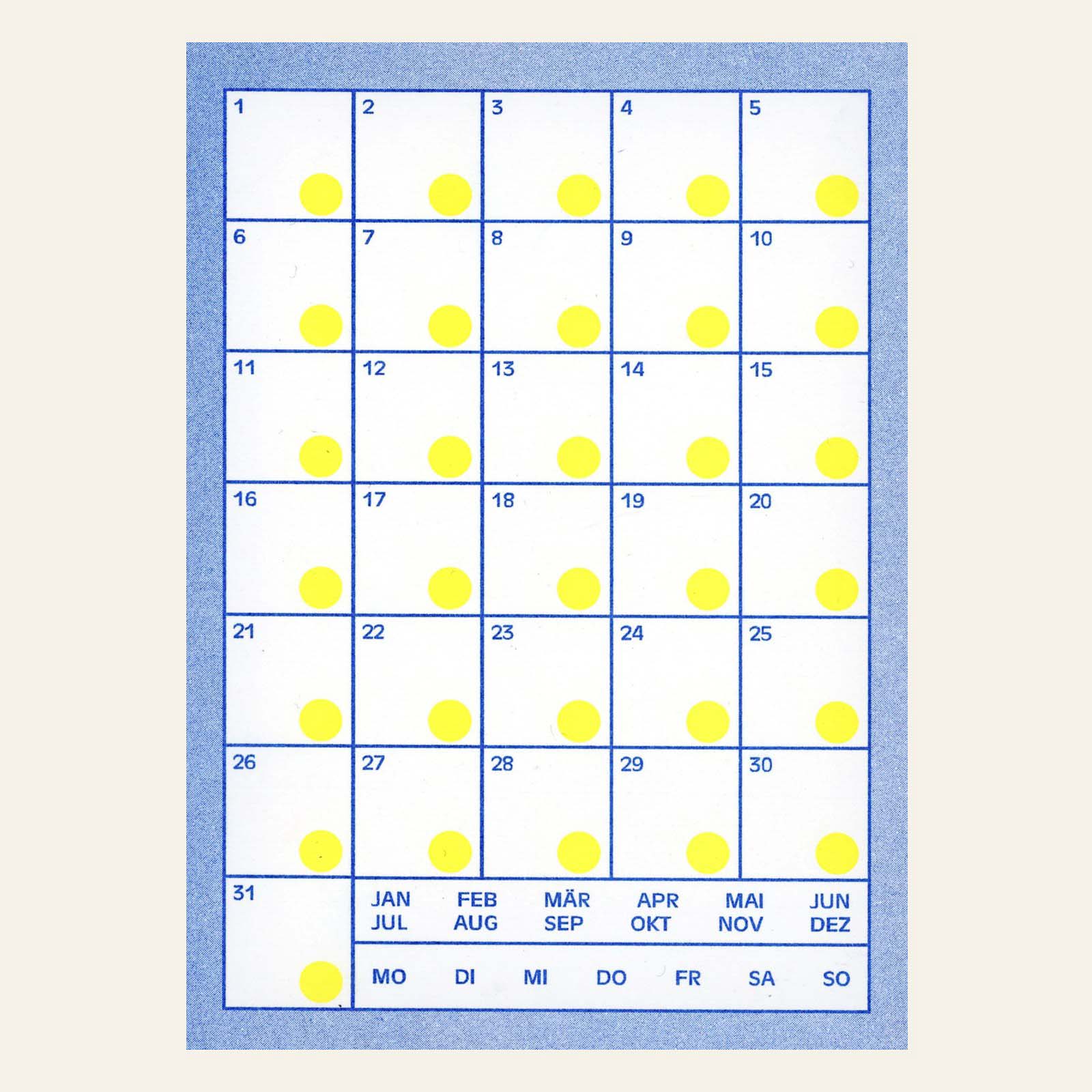 Gutschein Blau - Card