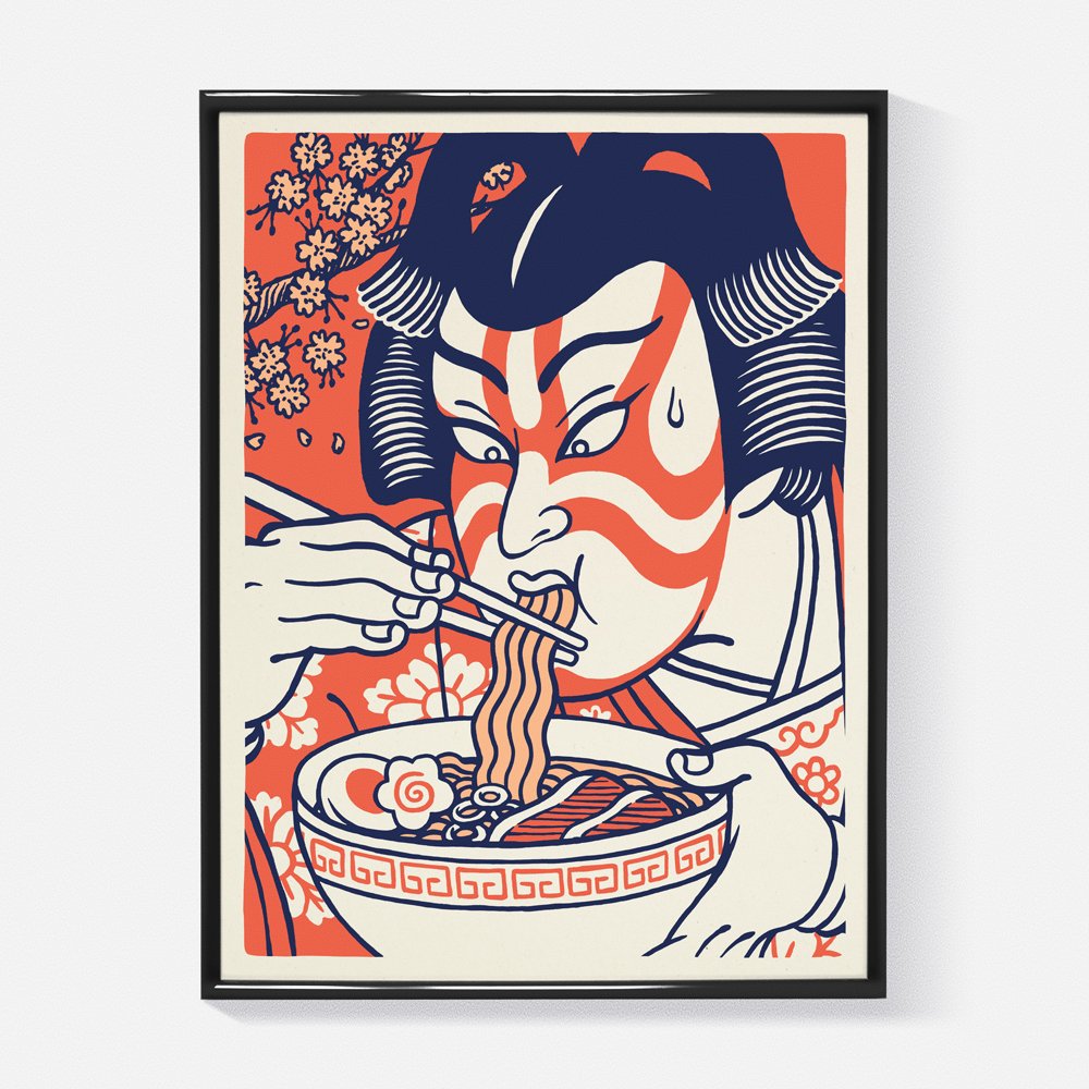 Kabuki Ramen 30x40cm