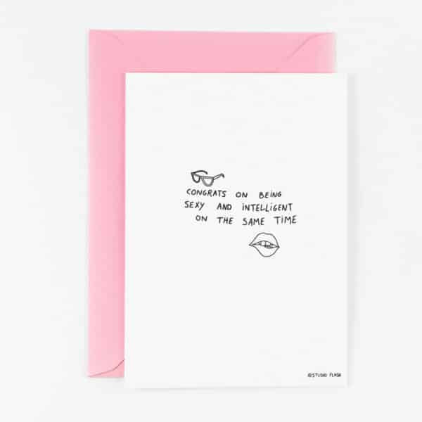Sexy and Intelligent - Card