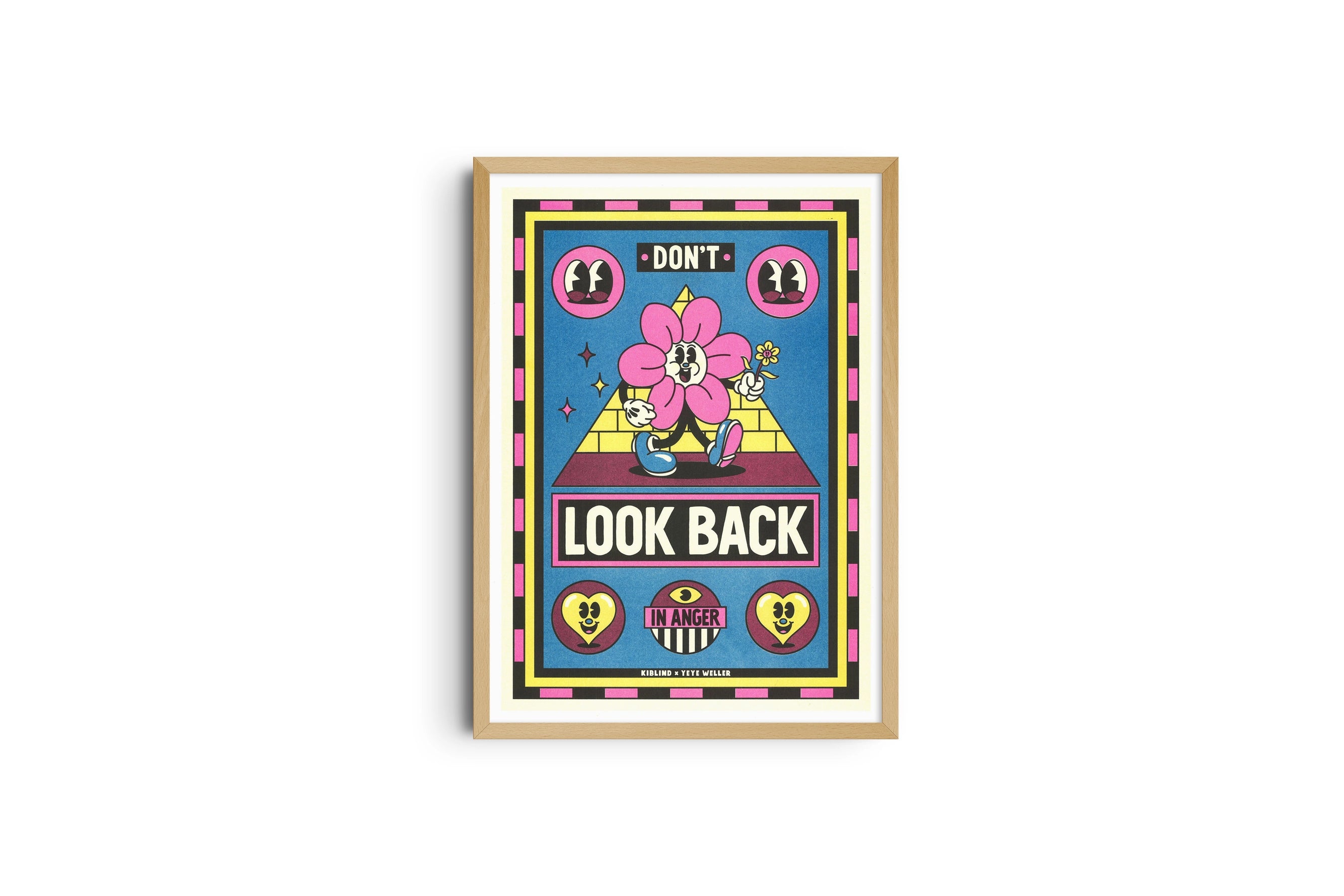 Yeye Weller Poster „Oasis – Don't Look Back in Anger"