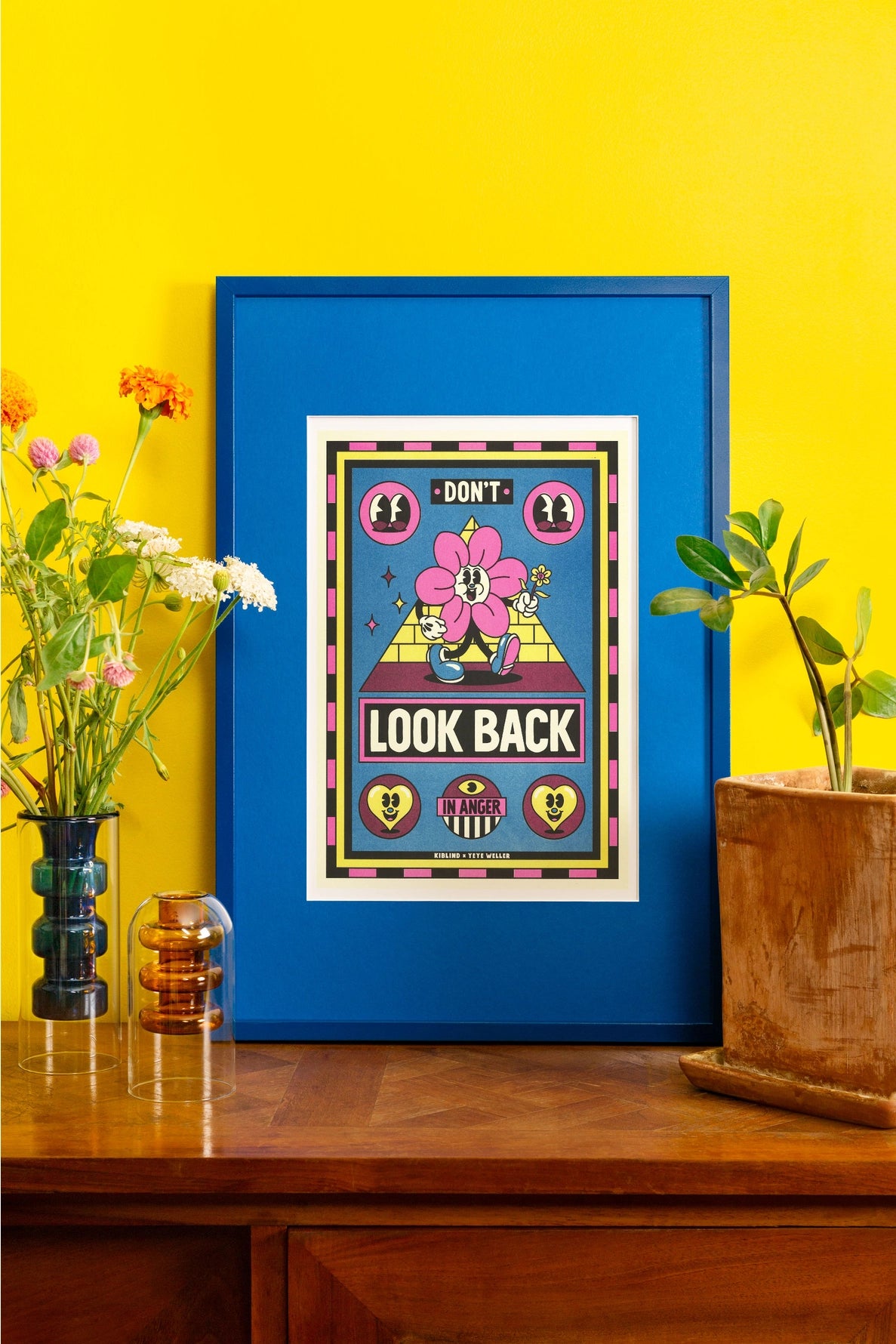 Yeye Weller Poster „Oasis – Don't Look Back in Anger"