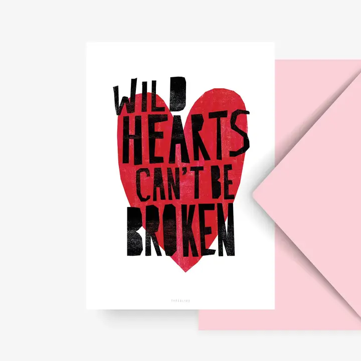 Postkarte - Wild Hearts