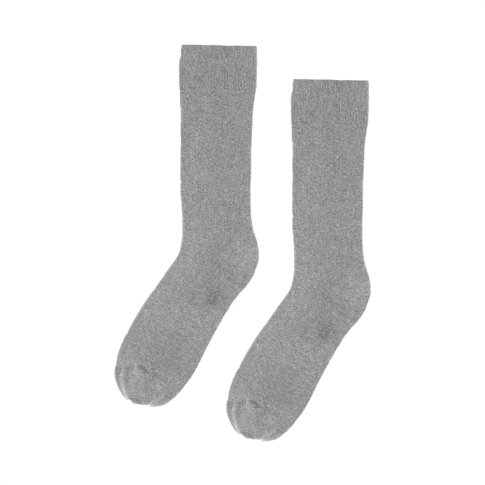 Organic Sock Heather Grey One Size